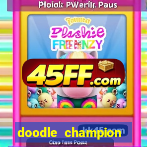 doodle champion island games